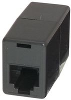 ACX66BK - RJ12 Straight Wired 6P6C to 6P6C In Line Coupler