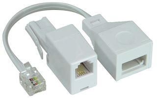 P221E - UK/US Telephone Adaptor Twin Pack