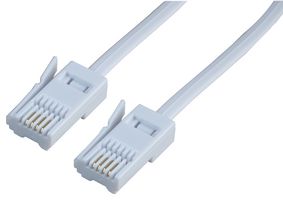 PSG04187 - UK Phone Plug to Plug (431A) Telephone Lead, 3m