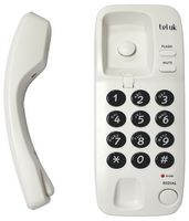 18037W - Sorrento 18037W Two Piece Telephone, White