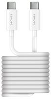 2PUC2M06W - 100W USB-C Plug to USB-C Plug Lead, 2m White