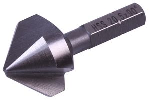 28-328-405 - 20.5mm 90° HSS 3-Flute Hex Shank Countersink