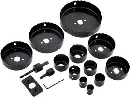 58139 - Hole Saw Kit, 16 Piece