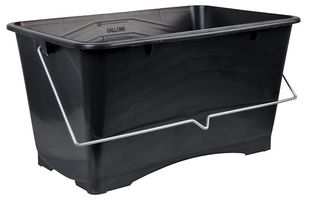 BPS - 12" Plastic Paint Roller Scuttle Tray, 15L