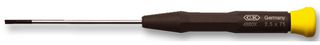 T4880X 256 - 2.5mm x 60mm Precision Slotted Electronic Screwdriver with Hollow Rotating Cap