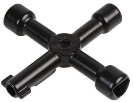 D02368 - 4-Way Universal Service Meter Cupboard Utility Key