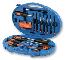 D00162 - Screwdriver & Accessory Tool Kit, 42 Piece