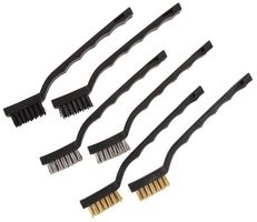D00220 - Mini Wire Brush Set, 6 Piece