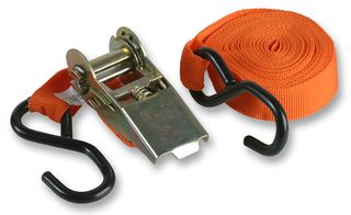 D00221 - Ratchet Tie Down Strap, 1" x 15ft