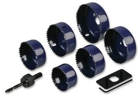 D00259 - Downlight Hole Saw Kit, 9 Piece