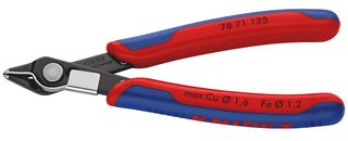 78 71 125 - 5" (125mm) Electronic Super Knips Burnished with Multi-Component Grips - Lead Catcher
