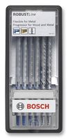 2607010573 - Metal Smooth Cut Jigsaw Blade Set, 6 Piece