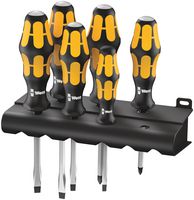 05018287001 - Kraftform Slotted/Pozidriv Chisel Screwdriver Set 932/918/6, 6 Piece