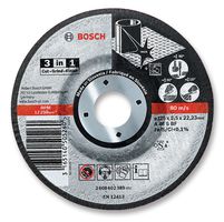 2608602388 - 4 1/2" (115mm x 2.5mm x 22.23mm) Angle Grinder 3-in-1 Cutting Disc