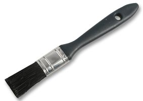 11110 - 1" (25mm) Natural Bristle Economy Paint Brush with Polypropylene Handle