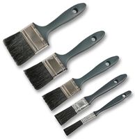 1995 - Natural Bristle Paint Brush Set, 5 Piece