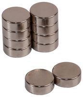 D01766 - 8mm x 3mm Neodymium Strong Rare Earth Button Magnets, 10 Pack