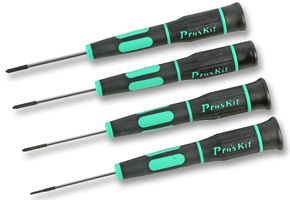 SD-081G - Tri-Wing Precision Screwdriver Set, 4 Piece