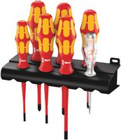 05006480001 - Kraftform Plus Mixed VDE Insulated Slim Screwdriver Set, 7 Piece - 160 iS/7