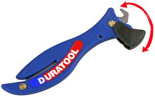 F200 DURATOOL - Fish Safety Knife with Hook Blade
