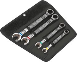 05073290001 - 10mm-19mm Joker Combination Ratchet Spanner Set, 4 Piece