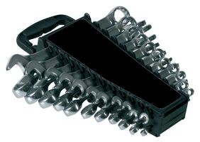 D02324 - Metric and AF Combination Spanner Set, 6mm to 19mm & 1/4" to 7/8", 22 Piece