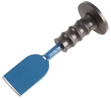 D02337 - 60mm X 220mm Carbon Steel Electricians Chisel with Grip Guard