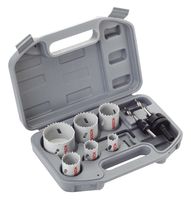 2608580803 - Plumbers Hole Saw Set, 9 Piece