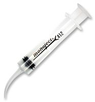 POL1012/C - Curved Syringe & Tip, 12ml