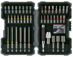 2607017164 - Colour Coded Screwdriver Bit Set, 43 Piece