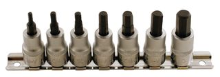 1791 - Hex Bit Set & 3/8" Drive Adaptor, 7 Piece