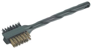 224 - Double Headed Wire Brush - Brass/Nylon