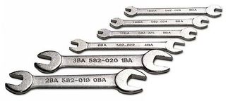 2680 - BA Open Ended Spanner Set, 6 Piece