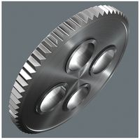 05004004001 - 8004A Zyklop Metal Socket Ratchet Handle with Switch Lever 1/4" Drive - 8004 A