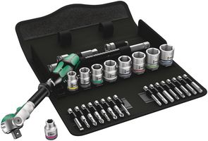 05004046001 - 3/8" Zyklop Speed Ratchet & Socket Set, Metric 28 Piece - 8100 SB 6