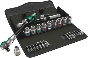 05004076001 - 1/2" Zyklop Speed Ratchet & Socket Set, Metric 28 Piece - 8100 SC 6