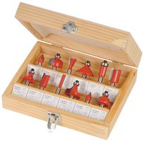 792084 - Router Cutter Set 1/4" TCT - 12 Piece
