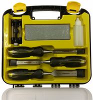 30-165 - Professional Bevel Edge Chisel Set, 3 Pieces & Sharpening Kit