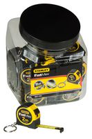 FMHT1-33856 - 2m x 12mm FatMax Tape Measure on Keyring, 36 Pack