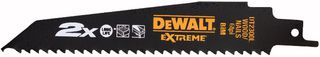DT2300L-QZ - 152mm 6TPI Extreme Wood/Nails Reciprocating Saw Blades, 5 Pack