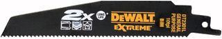 DT2301L-QZ - 152mm 10TPI Extreme General Purpose Reciprocating Saw Blades, 5 Pack