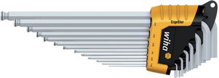 36521 - MagicRing Imperial Hex Key Set in ErgoStar Holder 13 Piece Chrome Plated
