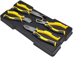 STMT1-74179 - Pliers Set Module, 4 Piece - Pre-Cut Foam Inlay for Tool Cabinets