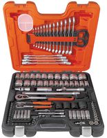 S106 - 1/4" & 1/2" Drive Socket & Combination Spanner Set, 106 Piece