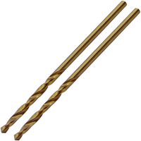 GCJT020 - 2mm x 49mm Cobalt Ground Jobber Drill Bit, 2 Pack