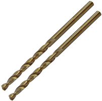 GCJT035 - 3.5mm x 70mm Cobalt Ground Jobber Drill Bit, 2 Pack