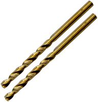 GCJT050 - 5mm x 86mm Cobalt Ground Jobber Drill Bit, 2 Pack
