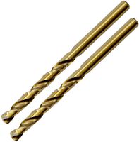 GCJT060 - 6mm x 93mm Cobalt Ground Jobber Drill Bit, 2 Pack