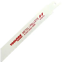 RB04 - 150mm 10TPI Reciprocating Saw Blades for Wood / Metal, 5 Pack