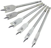 WSB-SET06 - Flat Wood Drill Bit Set, 6 Piece